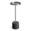Blu Dot Chit Chat Cocktail Table - Stainless / Black Marble In Stainless / Black Marble