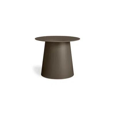 Blu Dot Circula Low Cocktail Table - Dark Olive In Green