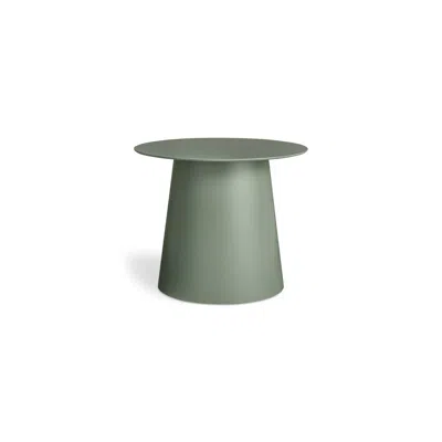 Blu Dot Circula Low Cocktail Table - Grey Green In Gray