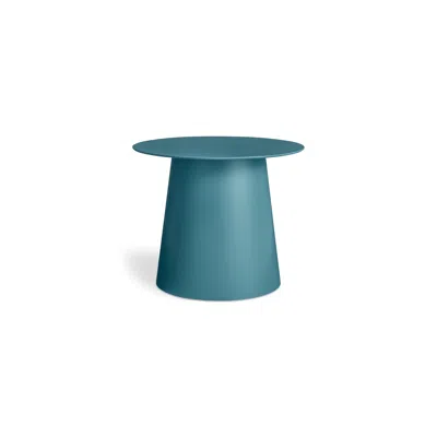 Blu Dot Circula Low Cocktail Table - Marine Blue