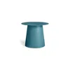 Blu Dot Circula Low Cocktail Table In Marine Blue