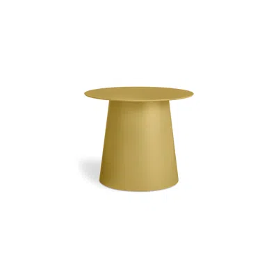 Blu Dot Circula Low Cocktail Table - Ochre In Brown