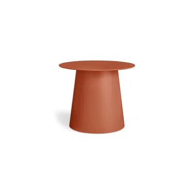 Blu Dot Circula Low Cocktail Table - Tomato In Red