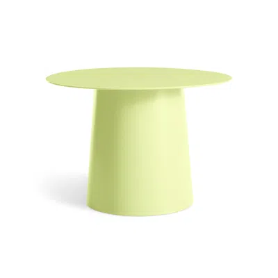 Blu Dot Circula Low Side Table - Celery In Green