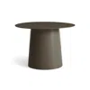 Blu Dot Circula Low Side Table In Dark Olive