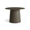 Blu Dot Circula Low Side Table - Dark Olive In Green