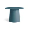 Blu Dot Circula Low Side Table In Marine Blue
