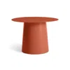 Blu Dot Circula Low Side Table - Tomato In Red