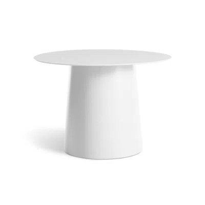 Blu Dot Circula Low Side Table In White
