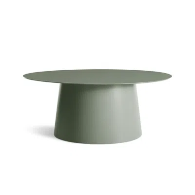 Blu Dot Circula Small Coffee Table In Grey Green