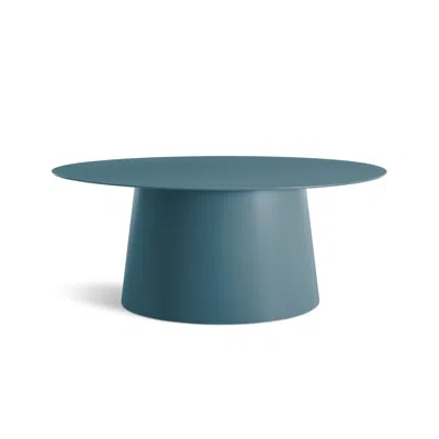 Blu Dot Circula Small Coffee Table In Marine Blue