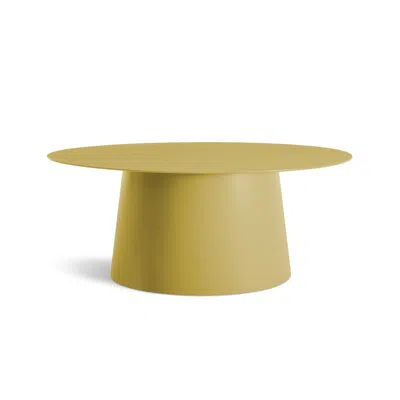 Blu Dot Circula Small Coffee Table In Ochre