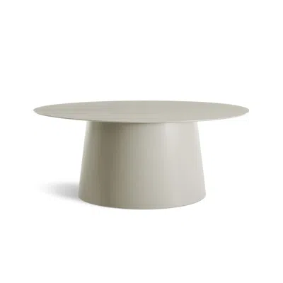 Blu Dot Circula Small Coffee Table In Putty