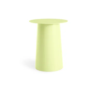 Blu Dot Circula Tall Side Table - Celery In Green