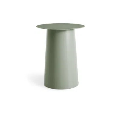 Blu Dot Circula Tall Side Table - Grey Green In Gray