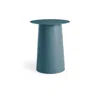 Blu Dot Circula Tall Side Table In Marine Blue
