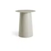 Blu Dot Circula Tall Side Table - Putty In Gray