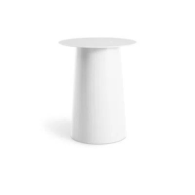 Blu Dot Circula Tall Side Table - White