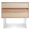 Blu Dot Clad Nightstand - Hickory / White