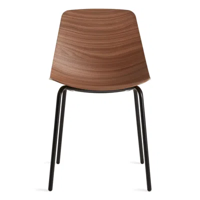 Blu Dot Clean Cut Dining Chair In Walnut