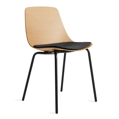 Blu Dot Clean Cut Seat Pad In Vesper Charcoal