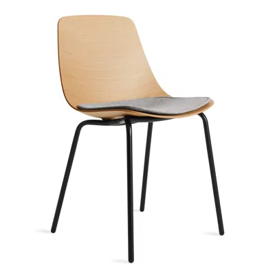 Blu Dot Clean Cut Seat Pad In Vesper Light Grey