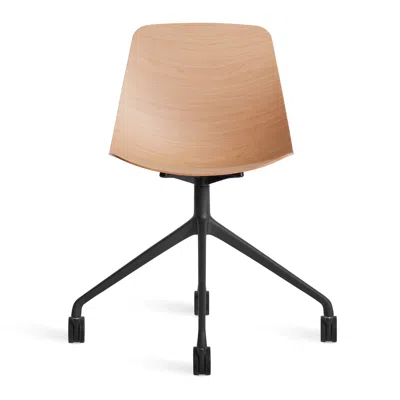 Blu Dot Clean Cut Task Chair - White Oak In Brown
