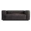 Blu Dot Cleon 74" Sofa - Slate Leather
