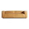 Blu Dot Cleon 96" Sofa In Camel Leather