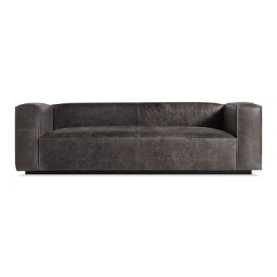 Blu Dot Cleon 96" Sofa - Slate Leather