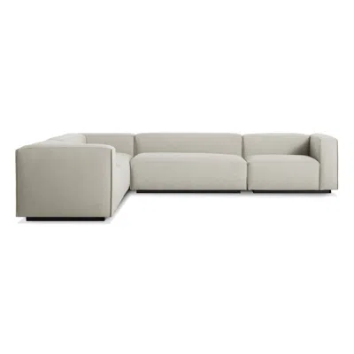 Blu Dot Cleon Large Sectional Sofa - Maharam Mode In Clavicle / Right