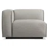 Blu Dot Cleon Left Arm Lounge Chair In Tait Charcoal