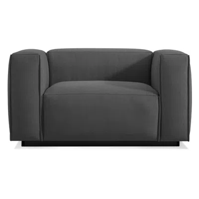 Blu Dot Cleon Lounge Chair - Maharam Meld In Panda In Black