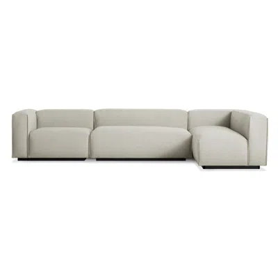 Blu Dot Cleon Medium+ Left Sectional Sofa In Maharam Mode In Clavicle