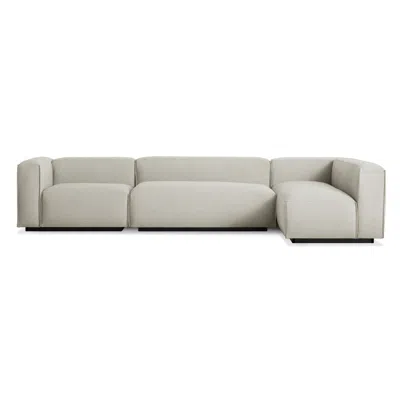 Blu Dot Cleon Medium+ Sectional Sofa - Maharam Mode In Clavicle / Left