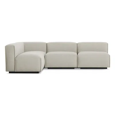 Blu Dot Cleon Medium Sectional Sofa - Maharam Mode In Clavicle / Right