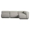 Blu Dot Cleon Medium Sectional Sofa - Tait Charcoal / Left