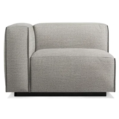 Blu Dot Cleon One Arm Lounge Chair - Tait Charcoal / Left