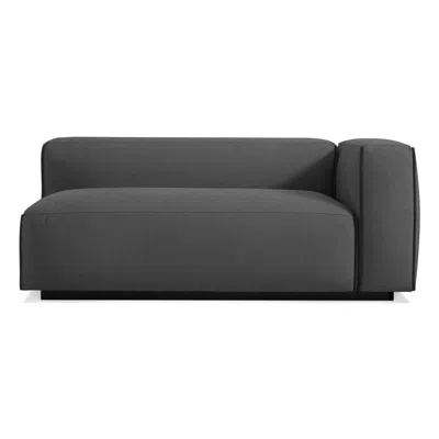Blu Dot Cleon One Arm Sofa - Maharam Meld In Panda / Right In Black