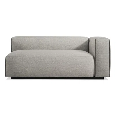 Blu Dot Cleon One Arm Sofa - Tait Charcoal / Right