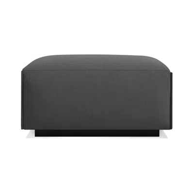 Blu Dot Cleon Ottoman - Maharam Meld In Panda In Black
