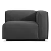 Blu Dot Cleon Right Arm Lounge Chair In Maharam Meld In Panda