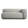 Blu Dot Cleon Right Arm Sofa In Tait Charcoal