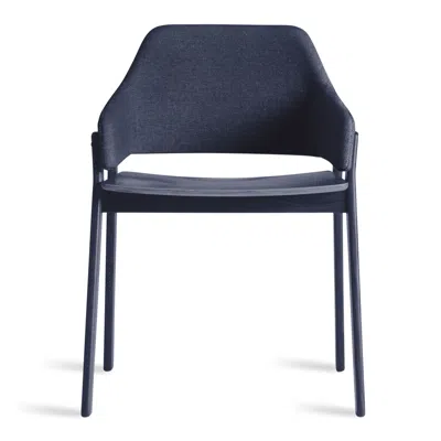 Blu Dot Clutch Chair - Edwards Navy / Navy On Ash