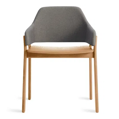 Blu Dot Clutch Chair - Pewter / White Oak