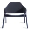 Blu Dot Clutch Lounge Chair In Edwards Navy/navy On Ash