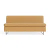 Blu Dot Clyde 67" Sofa - Camel Leather In Brown