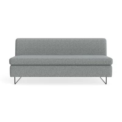 Blu Dot Clyde 67" Sofa - Kvadrat Guest Grey Blue