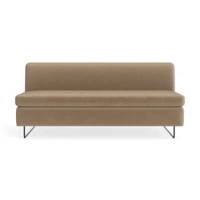 Blu Dot Clyde 67" Sofa - Otter Velvet