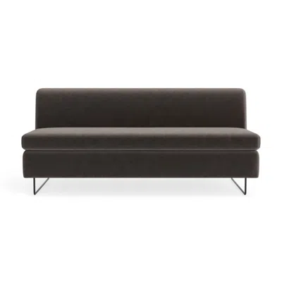 Blu Dot Clyde 67" Sofa - Storm Velvet In Gray